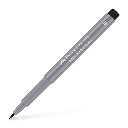 Faber-Castell 167432 - Tuschestift Pitt artist pen brush, Strichstärke B, Farbe 232, kaltgrau III von Faber-Castell