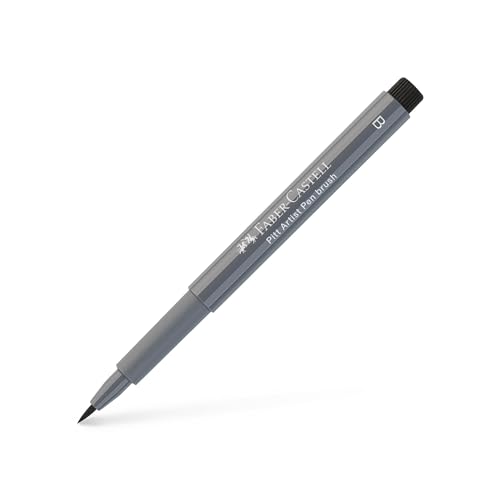 Faber-Castell 167433 - Tuschestift Pitt artist pen brush, Strichstärke B, Farbe 233, kaltgrau IV von Faber-Castell