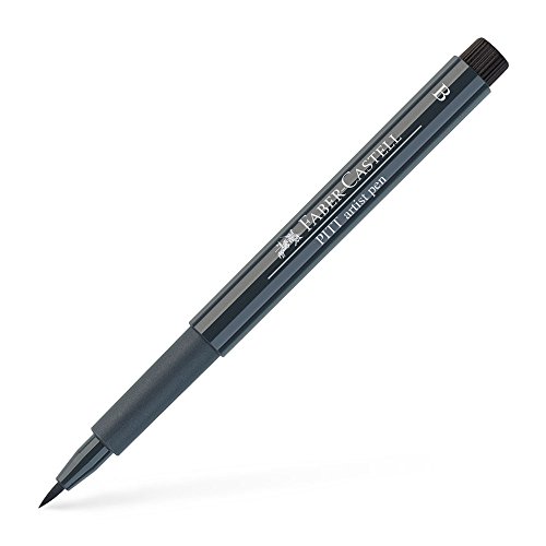 FABER-CASTELL 167435 - Tuschestift Pitt artist pen brush, Strichstärke B, Farbe 235, kaltgrau VI FABER-CASTELL 167435 - Tuschestift Pitt artist pen brush, Strichstärke B, Farbe 235, kaltgrau VI von Faber-Castell