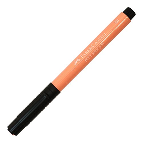 FABER-CASTELL 167438 - Tuschestift Pitt artist pen brush, Strichstärke B, Farbe 132, fleischfarbe hell FABER-CASTELL 167438 - Tuschestift Pitt artist pen brush, Strichstärke B, Farbe 132, fleischfarbe hell von Faber-Castell