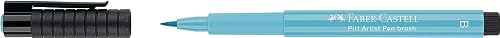 FABER-CASTELL 167454 - Tuschestift Pitt artist pen brush, Strichstärke B, Farbe 154, kobalttürkis hell FABER-CASTELL 167454 - Tuschestift Pitt artist pen brush, Strichstärke B, Farbe 154, kobalttürkis hell von Faber-Castell