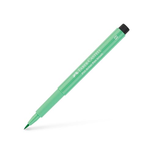 FABER-CASTELL 167462 - Tuschestift Pitt artist pen brush, Strichstärke B, Farbe 162, phtalogrün hell FABER-CASTELL 167462 - Tuschestift Pitt artist pen brush, Strichstärke B, Farbe 162, phtalogrün hell von FABER-CASTELL