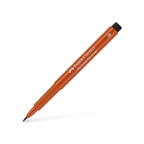 FABER-CASTELL 167488 - Tuschestift Pitt artist pen brush, Strichstärke B, Farbe 188, rötel FABER-CASTELL 167488 - Tuschestift Pitt artist pen brush, Strichstärke B, Farbe 188, rötel von Faber-Castell