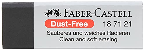 Faber-Castell 187121 - Radiergummi Dust-Free, Kunststoff, schwarz Faber-Castell 187121 - Radiergummi Dust-Free, Kunststoff, schwarz von Faber-Castell
