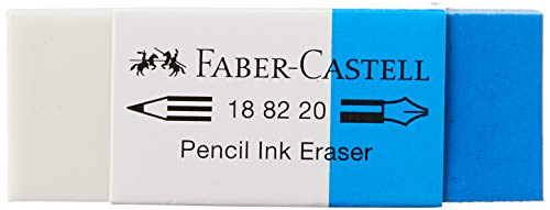 FABER-CASTELL 188220 - Radierer Kombi 7082-20, Kunststoff, weiß - blau, 1 Stück FABER-CASTELL 188220 - Radierer Kombi 7082-20, Kunststoff, weiß - blau, 1 Stück von Faber-Castell
