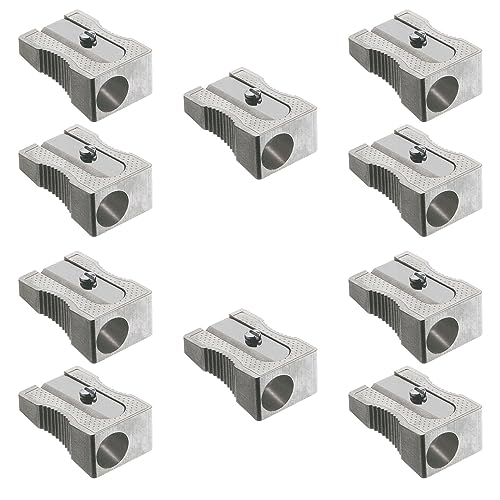 FABER-CASTELL 205077 - Metallspitzer klein, 10 Stück, Spitzer für Blei- und Buntstifte FABER-CASTELL 205077 - Metallspitzer klein, 10 Stück, Spitzer für Blei- und Buntstifte von Faber-Castell