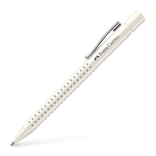 FABER-CASTELL 243908 - Kugelschreiber Grip 2010, Mine M, coconut milk, 1 Stück von Faber-Castell