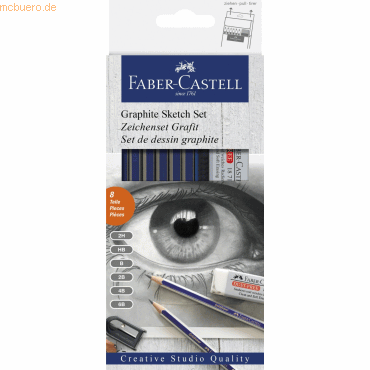 Faber Castell Bleistift Goldfaber Sketch Set Faber Castell Bleistift Goldfaber Sketch Set von Faber Castell