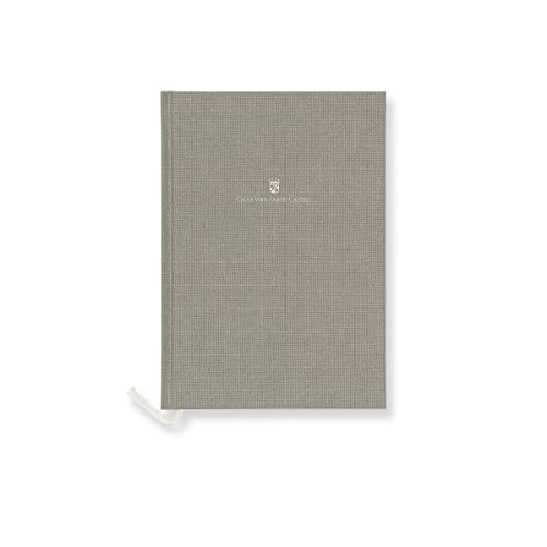 Graf von Faber-Castell 188633 - Notizbuch mit Leineneinband grau, DIN A5, 160 Seiten 100 g/m² Papier Graf von Faber-Castell 188633 - Notizbuch mit Leineneinband grau, DIN A5, 160 Seiten 100 g/m² Papier von Graf von Faber-Castell