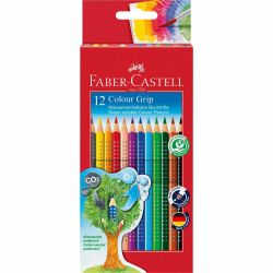 Colour GRIP Farbstift Kartonetui 12teilig von Faber Castell