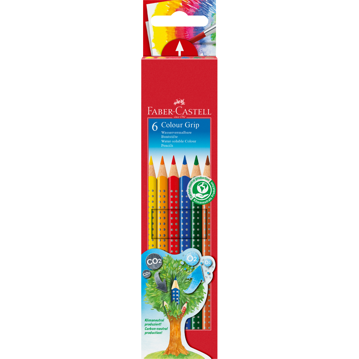 Faber Castell Colour GRIP Farbstift Kartonetui von Faber Castell