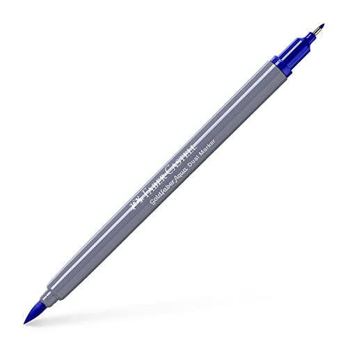 Faber-Castell Creative Studio Goldfaber Aqua Dual Marker, Blauviolett, Einzelmarker, für Kunst, Handwerk, Zeichnen, Skizzieren, Zuhause, Schule, Universität, Ausmalen Faber-Castell Creative Studio Goldfaber Aqua Dual Marker, Blauviolett, Einzelmarker, für Kunst, Handwerk, Zeichnen, Skizzieren, Zuhause, Schule, Universität, Ausmalen von Faber-Castell