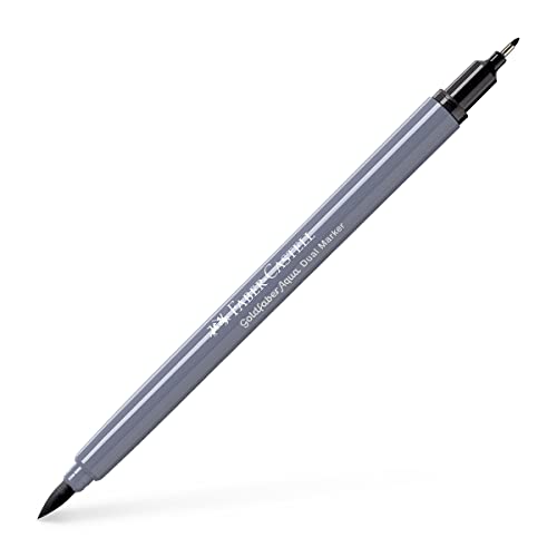 Faber-Castell Creative Studio Goldfaber Aqua Dual Marker, Schwarz, Einzelmarker, für Kunst, Handwerk, Zeichnen, Skizzieren, Zuhause, Schule, Universität, Ausmalen Faber-Castell Creative Studio Goldfaber Aqua Dual Marker, Schwarz, Einzelmarker, für Kunst, Handwerk, Zeichnen, Skizzieren, Zuhause, Schule, Universität, Ausmalen von Faber-Castell