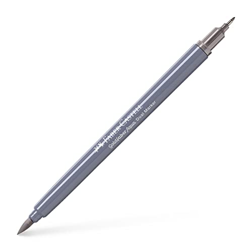 Faber-Castell Creative Studio Goldfaber Aqua Dual Marker, Warm Grey III, Einzelmarker, für Kunst, Handwerk, Zeichnen, Skizzieren, Zuhause, Schule, Universität, Ausmalen Faber-Castell Creative Studio Goldfaber Aqua Dual Marker, Warm Grey III, Einzelmarker, für Kunst, Handwerk, Zeichnen, Skizzieren, Zuhause, Schule, Universität, Ausmalen von Faber-Castell