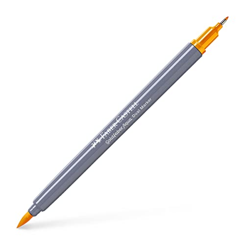 Faber-Castell Creative Studio Goldfaber Aqua Dual Marker, dunkles Chromgelb, Einzelmarker, für Kunst, Handwerk, Zeichnen, Skizzieren, Zuhause, Schule, Universität, Ausmalen Faber-Castell Creative Studio Goldfaber Aqua Dual Marker, dunkles Chromgelb, Einzelmarker, für Kunst, Handwerk, Zeichnen, Skizzieren, Zuhause, Schule, Universität, Ausmalen von Faber-Castell