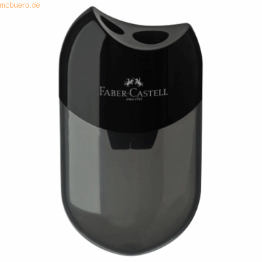 12 x Faber Castell Doppelspitzdose bis 11mm schwarz von Faber Castell