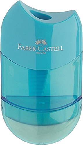 Faber-Castell Dosen-Spitzer einfach (1 Stück, Hellblau) von Faber-Castell