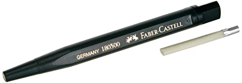 Faber-Castell Drehstift mit Glasradierer (1 Stift + 10 Ersatzminen) von Faber-Castell