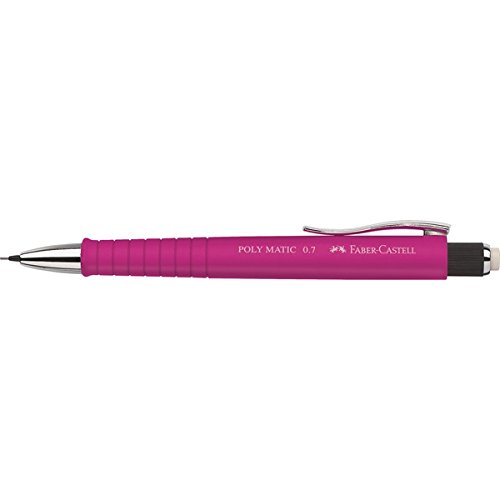 Faber-Castell Druckbleistift POLY MATIC (2er Spar-Pack, pink) von Faber-Castell