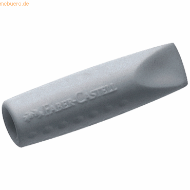 Faber Castell Eraser Aufsteck-Radiergummi grau von Faber Castell