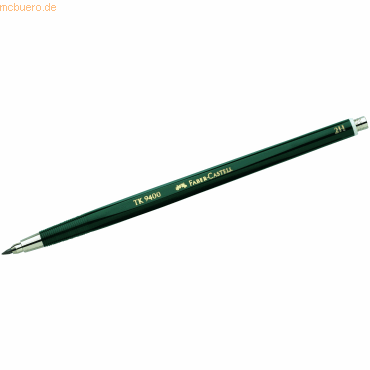 Faber Castell Fallminenstift TK 9400 2,0 2H schwarz von Faber Castell