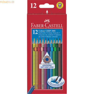 Faber Castell Farbstifte Colour Grip VE=12 Farben Faber Castell Farbstifte Colour Grip VE=12 Farben von Faber Castell