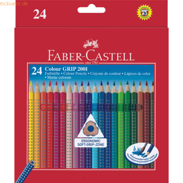 Faber Castell Farbstifte Colour Grip VE=24 Farben Faber Castell Farbstifte Colour Grip VE=24 Farben von Faber Castell