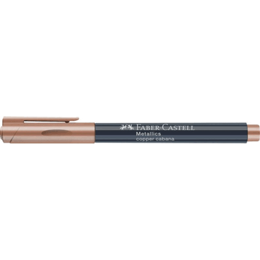 Faber-Castell Faserschreiber Metallics - 1,5 mm copper cobana. von Faber-Castell