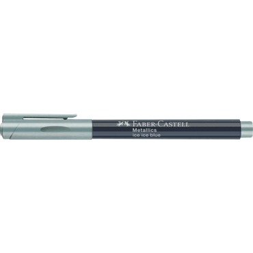 Faber-Castell Faserschreiber Metallics - 1,5 mm ice blue von Faber-Castell