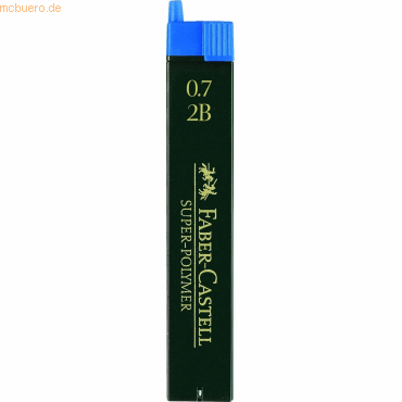Faber Castell Feinminen Dose mit 12 Minen 0,7mm 2B Faber Castell Feinminen Dose mit 12 Minen 0,7mm 2B von Faber Castell