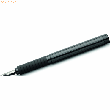 Faber Castell Füllhalter Basic Black Carbon B von Faber Castell