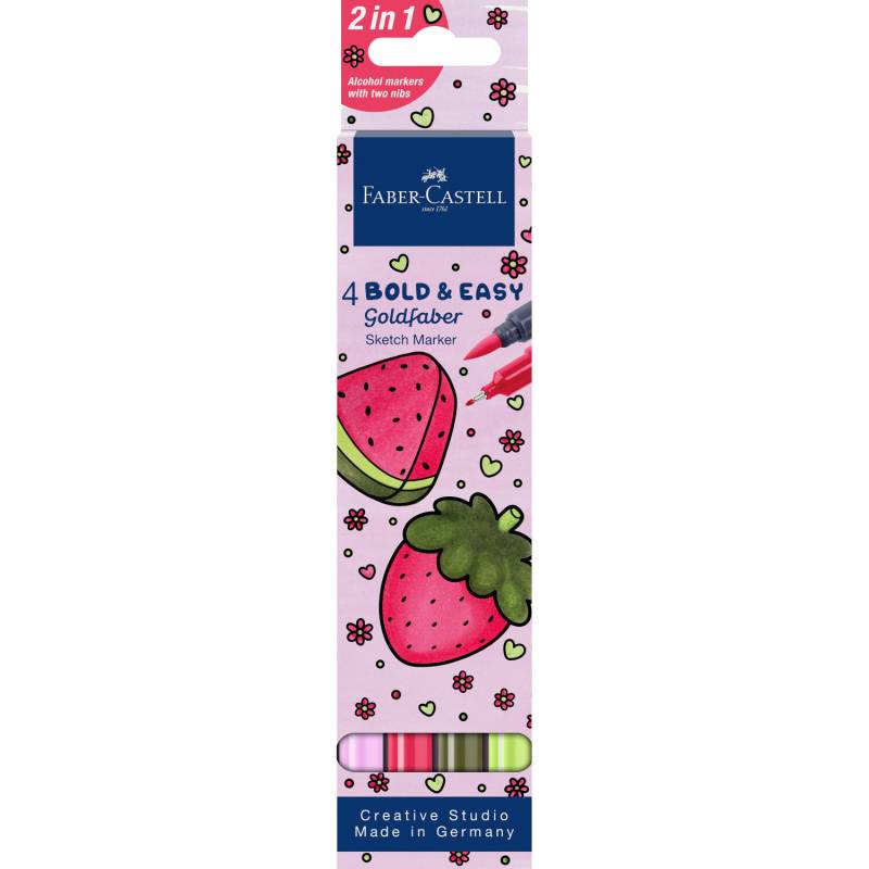 Faber Castell Goldfaber Sketch Marker Bold Easy Set I von Faber Castell