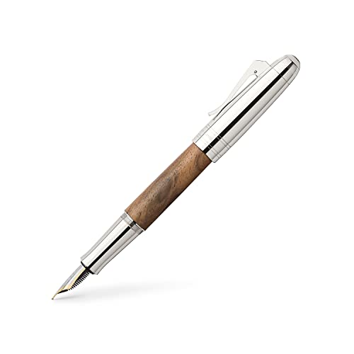 Faber-Castell Graf von Magnum Füllfederhalter, Walnuss – Medium Faber-Castell Graf von Magnum Füllfederhalter, Walnuss – Medium von Graf von Faber-Castell