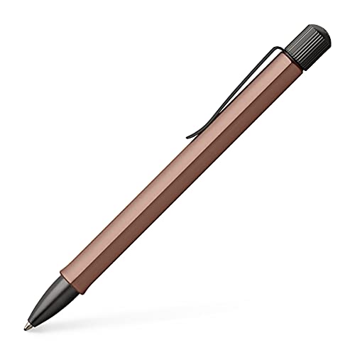 Faber-Castell 140584 - Kugelschreiber Hexo, bronze, 1 Stück von Faber-Castell