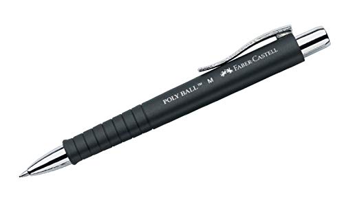 FABER-CASTELL 241199 - Kugelschreiber Poly Ball M, 0,5 mm F241199 Blau 1 Stück (1er Pack) FABER-CASTELL 241199 - Kugelschreiber Poly Ball M, 0,5 mm F241199 Blau 1 Stück (1er Pack) von Faber-Castell