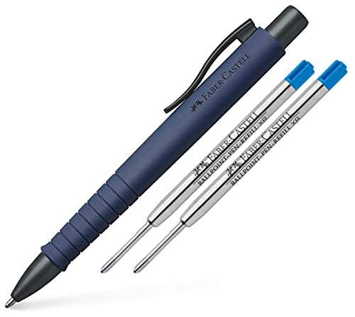 Faber-Castell - Kugelschreiber Poly Ball XB (Urban navy blue, Kugelschreiber + Ersatzminen) von Faber-Castell