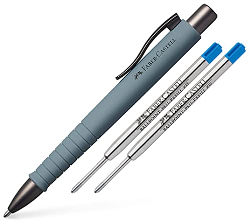 Faber-Castell - Kugelschreiber Poly Ball XB (Urban stone grey, Kugelschreiber + Ersatzminen) von Faber-Castell