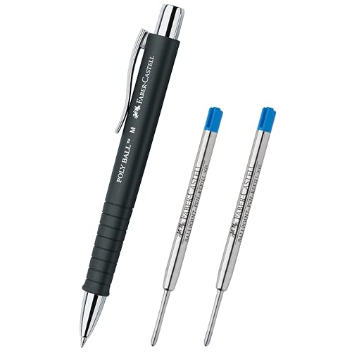 Faber-Castell Kugelschreiber Poly Ball XB (Schwarz + Ersatzminen) von Faber-Castell