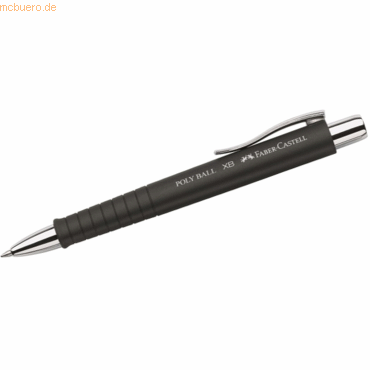 Faber Castell Kugelschreiber Poly Ball XB schwarz von Faber Castell