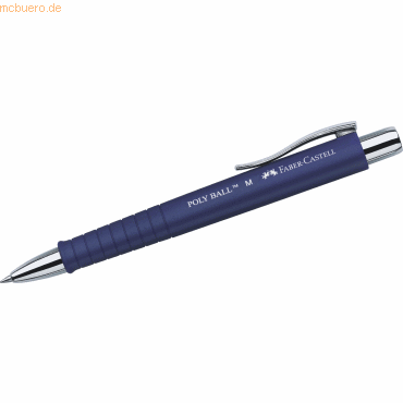 Faber Castell Kugelschreiber Poly Ball blau von Faber Castell