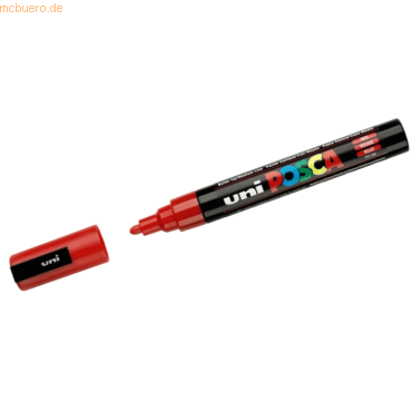 Faber Castell Marker UniPosca Strich: 1,8-2,5 mm rot von Faber Castell