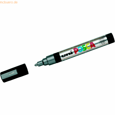 Faber Castell Marker UniPosca Strich: 1,8-2,5 mm silber von Faber Castell