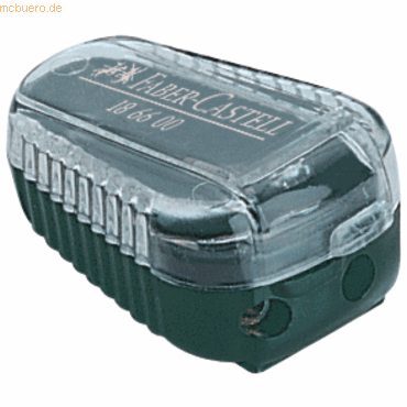 Faber Castell Minenspitzer TK mit Auffangbehälter grün von Faber Castell