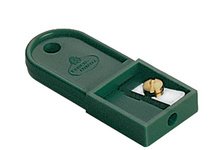 Faber-Castell Minenspitzer für Druckbleistift 50-41, Handbuch, Kunststoff, Grün, Spitzer, Bleistiftspitzer von Faber-Castell
