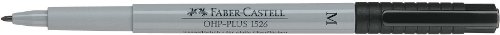 Faber-Castell Multimark Marker, nicht permanent, Medium, Schwarz, 10 Stück von Faber-Castell