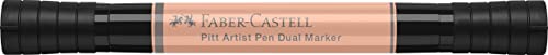 Faber-Castell PITT Artist Pen Dual Marker India Ink - Beige/Rot Faber-Castell PITT Artist Pen Dual Marker India Ink - Beige/Rot von Faber-Castell