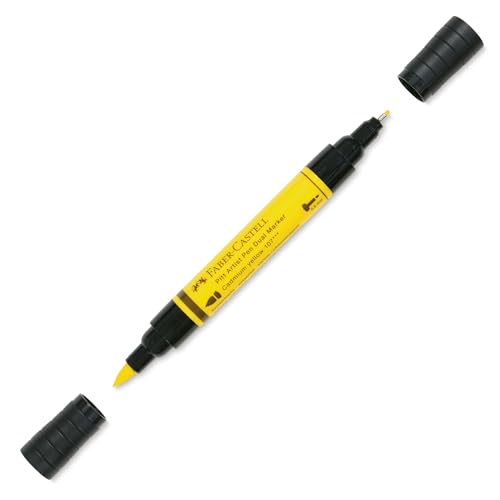 Faber-Castell PITT Artist Pen Dual Marker India Ink - Cadmium Yellow von Faber-Castell