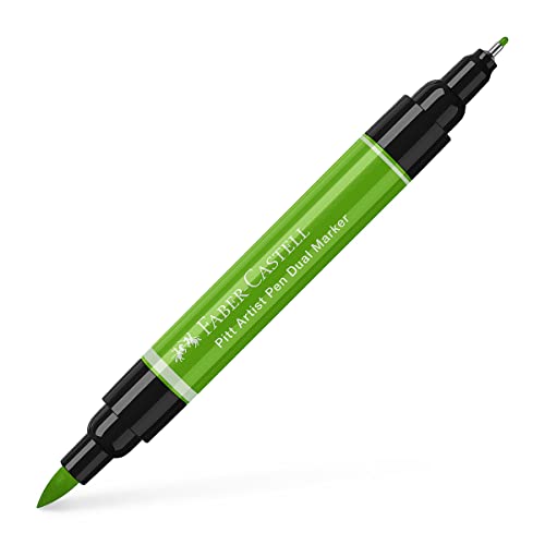 Faber-Castell PITT Artist Pen Dual Marker India Ink - leaf green von Faber-Castell
