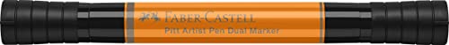 Faber-Castell Art & Graphic Pitt Artist Pen Dual Marker India Ink, Orange Glaze Single Pitt Pen, For Art, Craft, Drawing, Skizzing, Home, School, Uni, Coloring von Faber-Castell