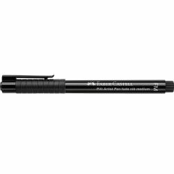 PITT artist pen schwarz fude Medium von Faber Castell